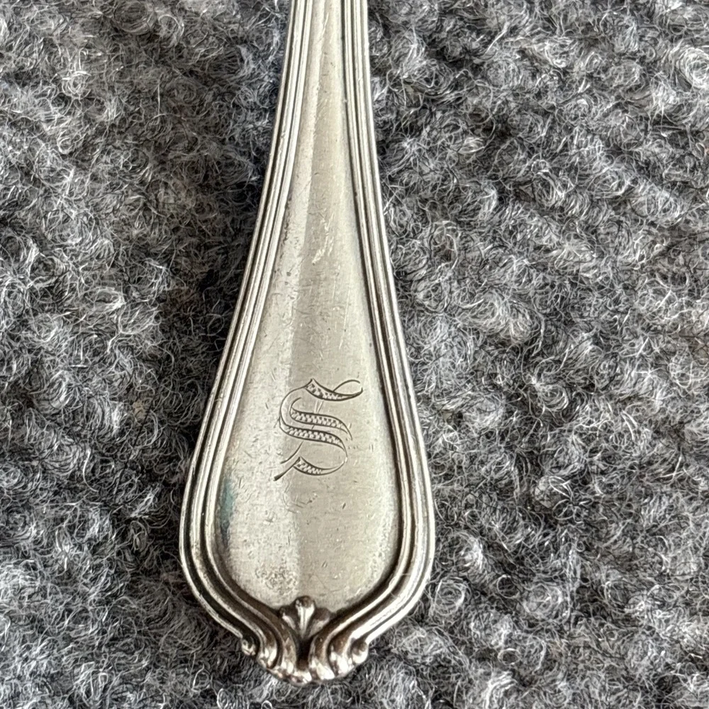 Towle Paul Revere Sterling Silver Teaspoon  .925 Monogram S 1906 Pattern